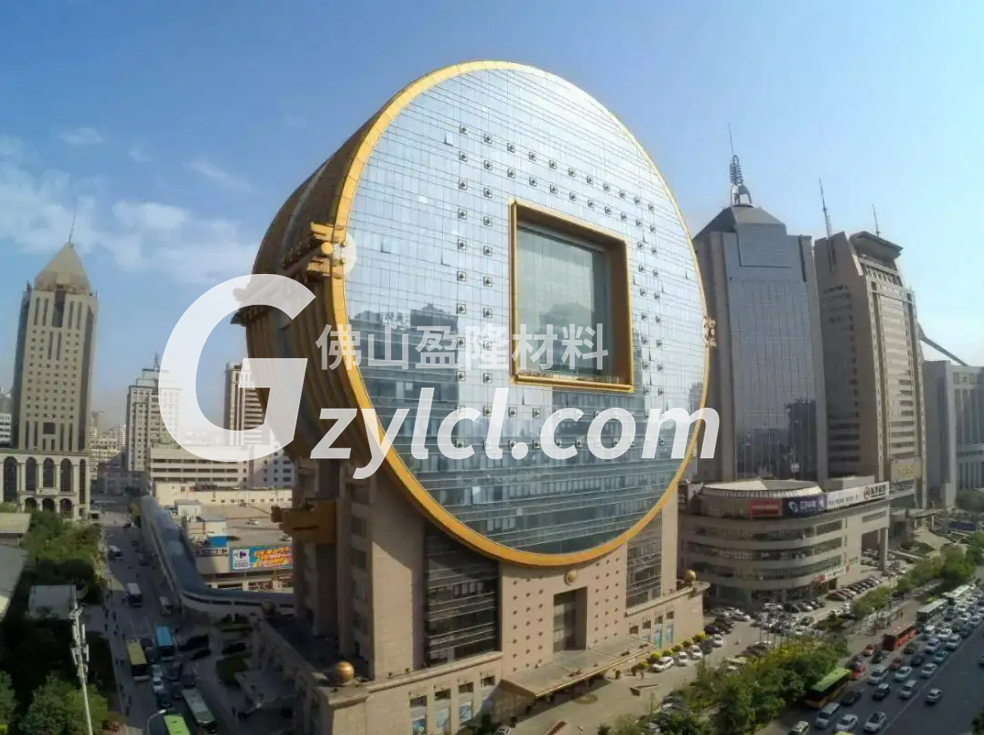 加工后的岩板产品按时送到位于广州的方圆大厦